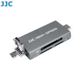 JJC - Micro SD, SD and NM card reader - USB 3.0 High Speed