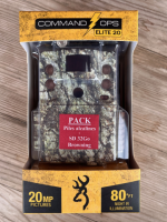 BROWNING - COMMAND OPS ELITE 20 Trail Camera - White LEDs (ComboPack Edition)