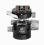 LEOFOTO - LH-40PCL Double Panorama Ball Head + NP-60 QR Plate and Flip Lock