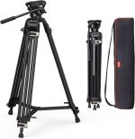 SMALLRIG - Tripod Kit + Fluid Video Head AD-01