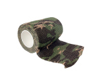 TRAGOPAN - Repositionable hook and loop tape - khaki camouflage (4.5m x 7.5cm)